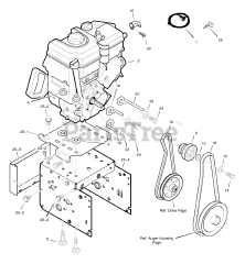 Craftsman C950-52313-3 - Craftsman 33" Snow Thrower, Canada (2005) (Sears)