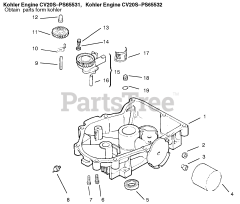 Toro 72115 (270-H) - Toro Lawn & Garden Tractor (SN: 099000001 - 099999999) (1999) Oil Pan / Lubrication