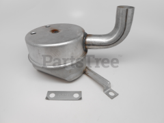 Snapper 1001515MA Use 1001717ma: Muffler Assy - Mod 28 - image 4