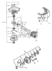 Echo TC-2100 - Echo Tiller Cultivator (Type 1) (SN: 001001 - 999999)