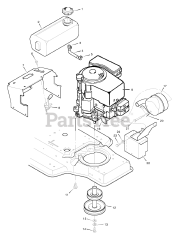Murray 40706B - Murray 40" Lawn Tractor (1996)