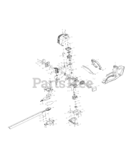 Cub Cadet CCC 25HT (41AQ25HG950) - Cub Cadet Double Sided Hedge Trimmer General Assembly