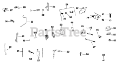 Kohler K582-36344 - Kohler K-Series Engine, Made for Ingram Mfg., 23hp, 17.16kW Governor (Cont.) REV. 8/28/2006
