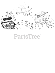 MTD 19073-8 - MTD Grass Catcher Assembly (1988)