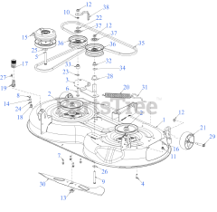 Brands Z 46 (17ARFACT066) - Troy-Bilt Mustang 46" Zero-Turn Mower (2021)