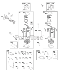 Briggs & Stratton 356447-0048-G1 - Briggs & Stratton Horizontal Engine Cylinder Head Group