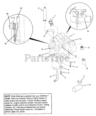 Gravely 993501 - Gravely Pro-Chip Chipper, Perkins Diesel (SN: 000101 & Above)