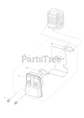 Husqvarna 321 S25 - Husqvarna Backpack Sprayer (Original) MUFFLER