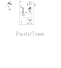 Briggs & Stratton 445877-0136-E1 - Briggs & Stratton Vertical Engine Electric Starter