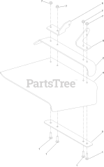 Toro 74055 TA (4000) - Toro 60" Z Master Zero-Turn Mower (SN: 415400000 - 416274271) Deflector Assembly No. 144-2635