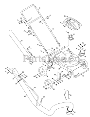 Troy-Bilt CSV 060 (24A-06MM066) - Troy-Bilt Chipper Shredder Vac (2012)
