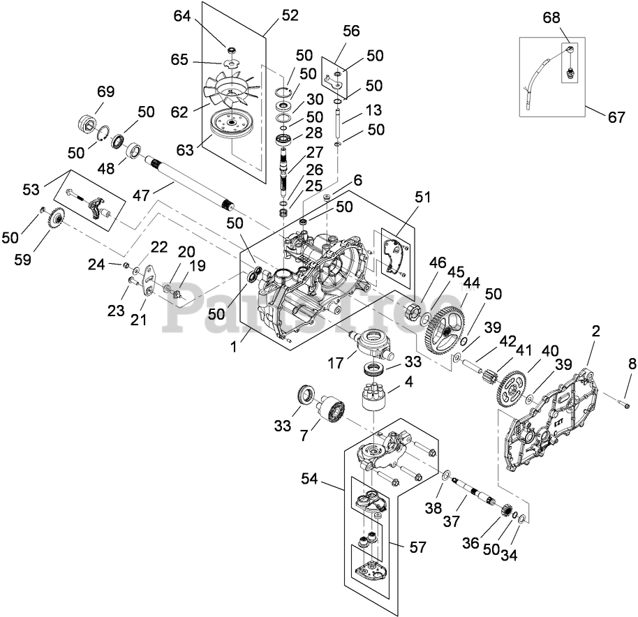 Toro 74375 (Z 5060) - Toro 50" TimeCutter Zero-Turn Mower (SN