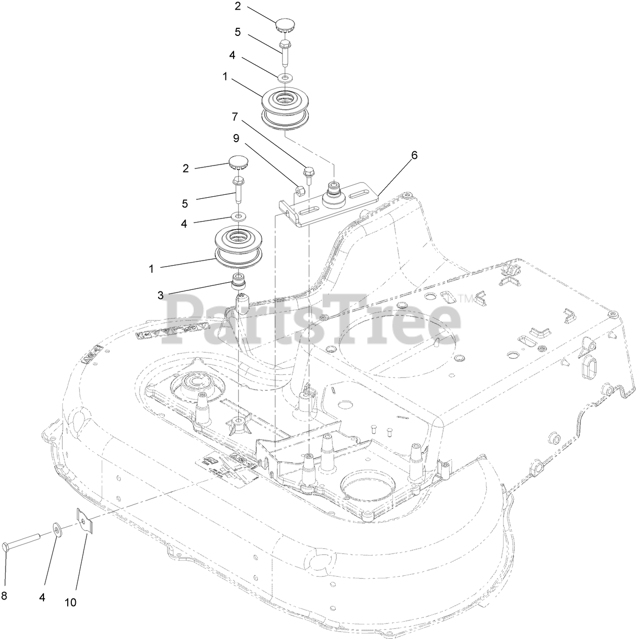 Toro 22210 - Toro 30" TurfMaster Walk-Behind Mower (SN: 404320000