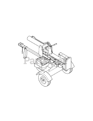 Craftsman 247.776400 (24BF570L099) - Craftsman Log Splitter (2010) (Sears)