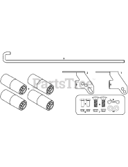 MTD 19A70035 - MTD 50" Striping Kit (2013)