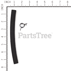 Snapper 499501 Use 841999: Hose/Clamp Assy - image 2