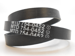 MTD 954-0452 Auger Drive Belt, 6j X 37.5" - image 1
