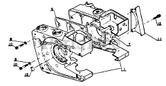 Echo CS-302 - Echo Chainsaw Crankcase