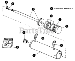 Snapper 1650 A (80524) - Snapper Garden Tractor, 16hp Hydraulic Cylinder - Mid/Mount Lift (Type A - Benton)