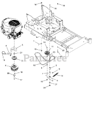 Ariens 991087 - Ariens Max-Zoom 60" Zero-Turn Mower, 24hp Kawasaki (SN: 050000 - 059999)