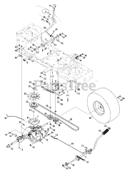 Huskee 13WX791T031 - Huskee Lawn Tractor (2010) (Tractor Supply) Drive Assembly