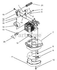 Toro 20442 - Toro Walk-Behind Mower (SN: 059000001 - 059999999) (1995)