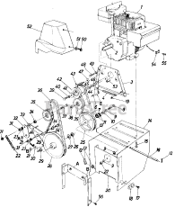 MTD 316-580-000 - MTD Snow Thrower (1986) Parts