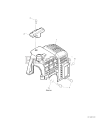 Echo SRM-210 U - Echo Brush Cutter (SN: S82113001001 - S82113999999)