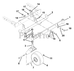 Gravely 915046 (ZT 1944) - Gravely 44" Zero-Turn Mower, 19hp Kohler (SN