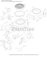 Kohler CV430-0002 - Kohler Command PRO Engine, Basic Version, 13hp, 9.7kW 06 Blower Housing