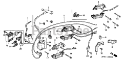 Honda GX390 K1 QDW9 (GCAA) - Honda Engine, Made in Japan (SN: GCAA-2000001 - GCAA-3399999) IGNITION COIL (1)