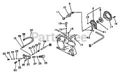 Echo CS-6700 - Echo Chainsaw (SN: 001001 - 023377)