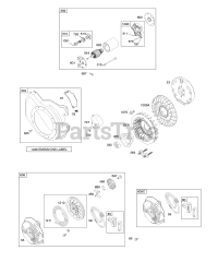 Briggs & Stratton 128332-0036-E1 - Briggs & Stratton Horizontal Engine