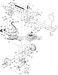 MTD 24638S - MTD Log Splitter (1985)