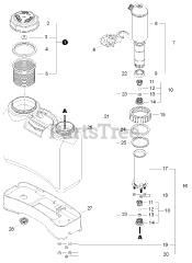 Shindaiwa SP 45 BPE - Shindaiwa Manual Sprayer, Backpack (SN: MSP10001001 - MSP10999999)