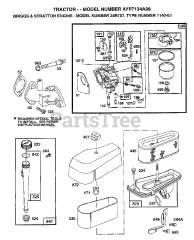 Electrolux/AYP 7134 A99 - Electrolux/AYP Lawn Tractor (1999)