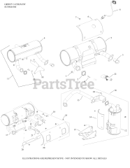 Kohler ECH940-3003 - Kohler Command PRO EFI Engine, Basic Version, 35hp 11 Exhaust