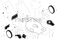 Poulan Pro PH 65Y21RHP (961420037-00) - Poulan Pro Walk-Behind Mower (2007-01)