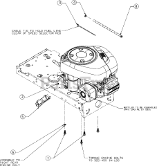 Yard Machines 13BC762F000 - Yard Machines Lawn Tractor (2017) Engine Accessories