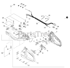 Shindaiwa DH 232 - Shindaiwa Hedge Trimmer, Dual-Sided (SN: T23311001001 - T23311999999)
