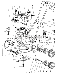 Toro 18213 - Toro Whirlwind Walk-Behind Mower (SN: 008000001 - 008999999) (1968)