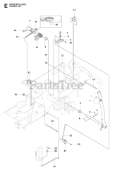 Husqvarna R 16 C AWD (966830301) - Husqvarna Swedish Riding Mower (2009-04) MOWER LIFT / DECK LIFT