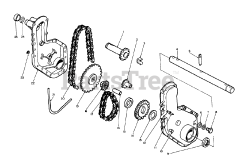 Toro 58150 - Toro 18" Tiller (SN: 003000001 - 003999999) (1983)
