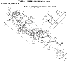Weed Eater WE R500 H - Weed Eater Tiller (1997)