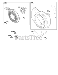 Briggs & Stratton 150202-0002-B8 - Briggs & Stratton Horizontal Engine