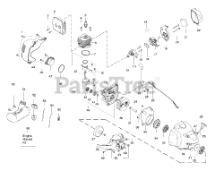 Poulan Pro PP 25 E - Poulan Pro String Trimmer Engine Assembly