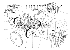 Toro 38040 (524) - Toro Snow Thrower (SN: 008000001 - 008999999) (1978)