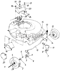 MTD 12888R-9 - MTD Walk-Behind Mower (1989)
