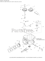 Kohler SV530-0214 - Kohler Courage Single Engine, Made for Ariens, 17hp, 12.7kW