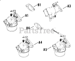 Kohler K241-46720 - Kohler K-Series Engine, Made for John Deere, 10hp, 7.5kW Carburetor 0209005161